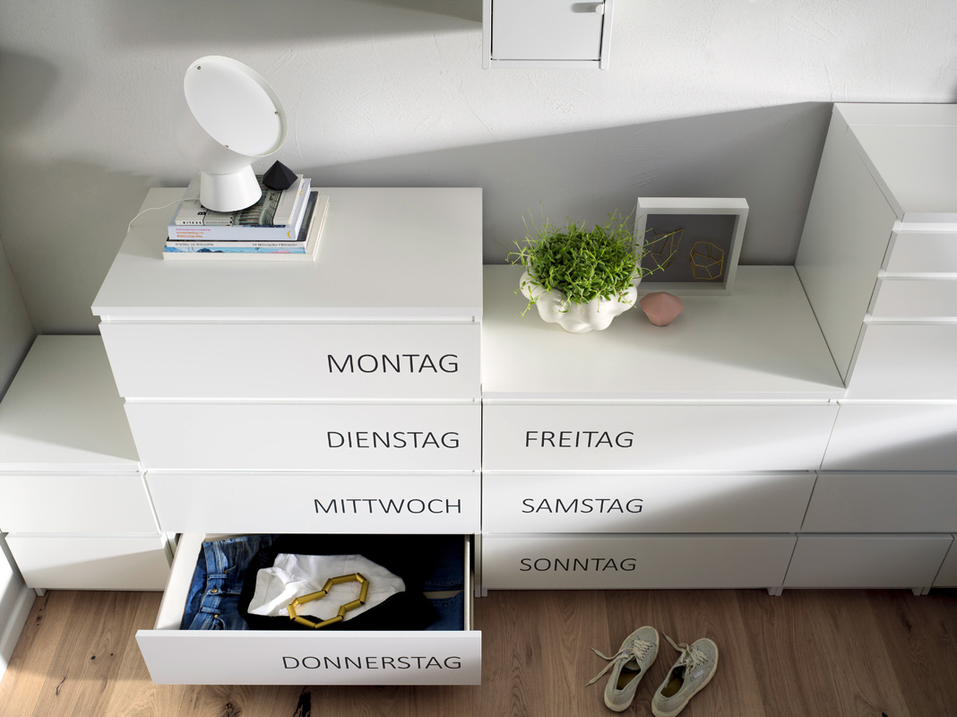 Ordnung im Schlafzimmer und Kleiderschrank mit Ikea - ordnungsliebe