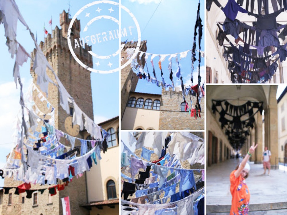 Wäsche aufhängen in Italien – andere Länder, andere Sitten