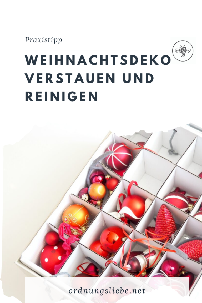 Weihnachtsdeko verstauen und reinigen – die besten Tipps!